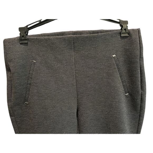 Chicos So Slimming Superior Stretch Ankle Pants Size 0 0R US 4 Black Tan Print - Picture 2 of 10